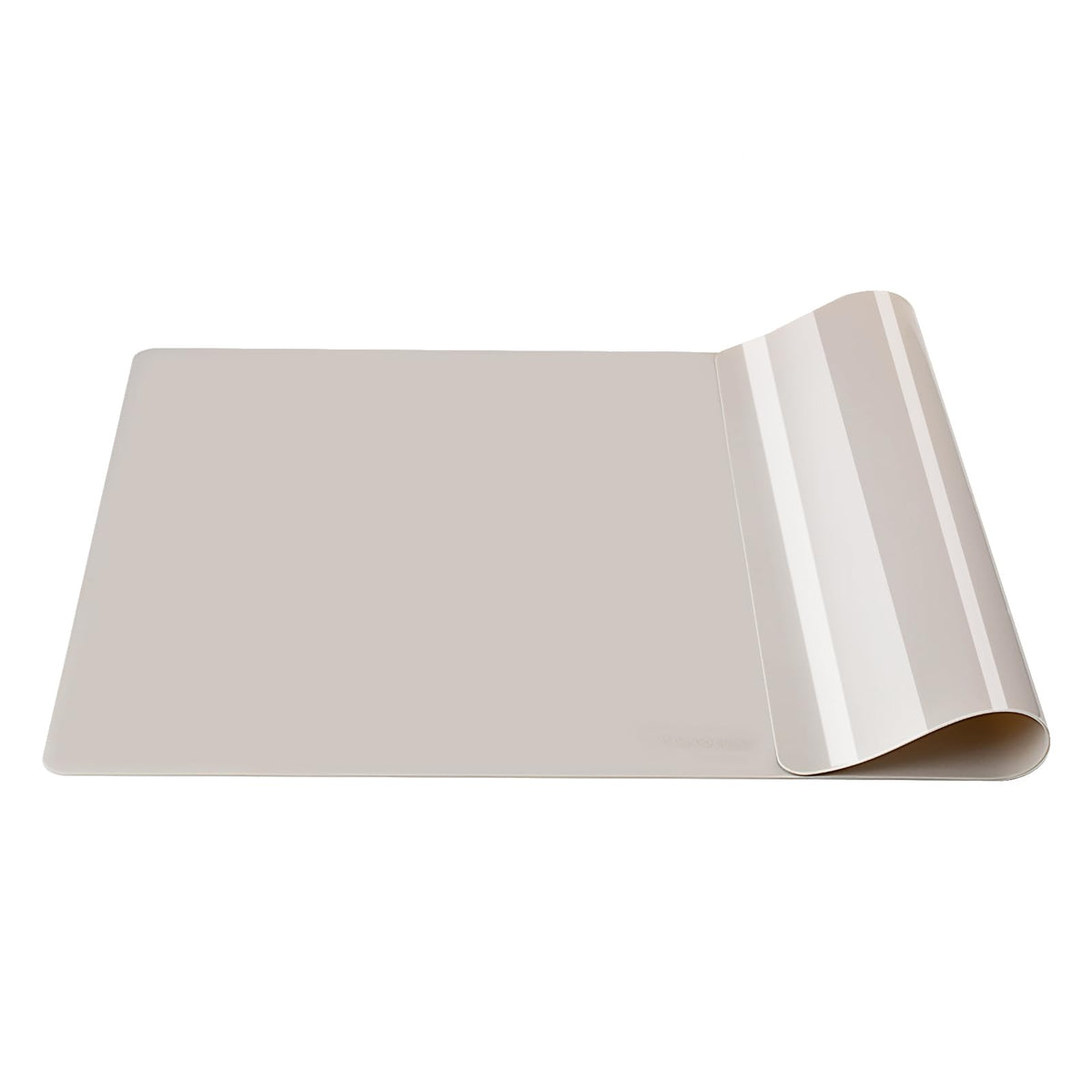 Silicone Placemats, Food-Grade Non-Slip Waterproof, Dining, Stain Resistant, Countertop Protector, Kitchen Counter Mat, Heat Resistant, Baking mat Dishwasher Safe (15.7x11.8Inch-4pack, Gray)