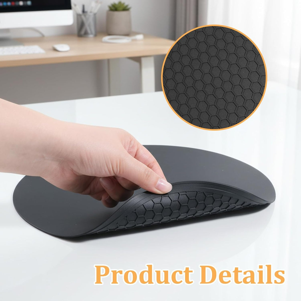 2Pcs Heat Resistant Multifunctional Silicone Microwave Mat, 10" Round