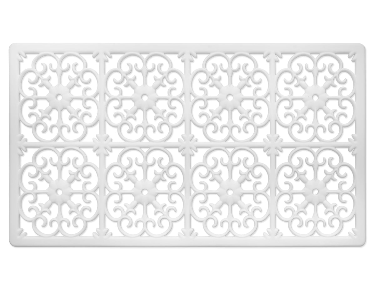 GASARÉ, Extra Large, Thick, Silicone Trivet for Hot Dishes, Pots, and Pans, Heat Resistant Mat for Countertop, Hot Pad for Kitchen, Easy to Clean, 16 x 12 x 3/8 Inches, Black