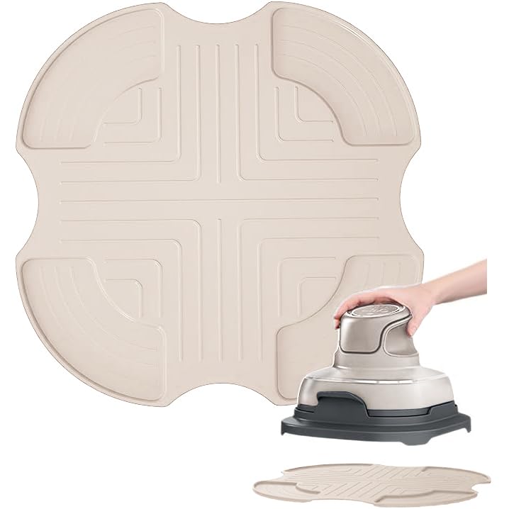 Tailored Ninja Crispi PowerPod Silicone Trivet – Hot Pads for Ninja Crispi Glass Air Fryer Accessories, Heat-Resistant, Non-Slip, Protection for Countertop, Fit Ninja FN101GY | FN101SG | FN101ST