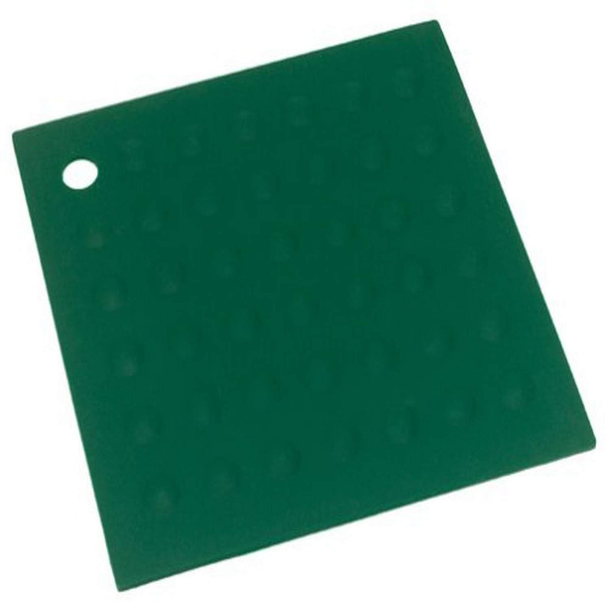 Lamson Silicone Pot Holder, 7x7 in Heat Resistant Trivet, Black