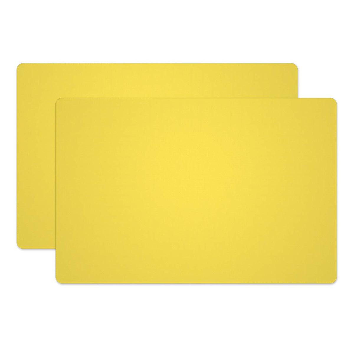 Silicone Placemats, Food-Grade Non-Slip Waterproof, Dining, Stain Resistant, Countertop Protector, Kitchen Counter Mat, Heat Resistant, Baking mat Dishwasher Safe (15.7x11.8Inch-4pack, Gray)