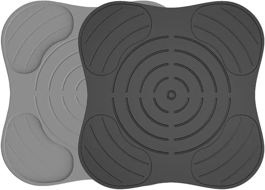 2 Pack Silicone Trivet for Hot Air Fryer, Heat-Resistant Pot Lid Mat