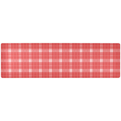 2 in 1 Table Runner Trivet for Hot Pots and Pans Heat Resistant Non Slip Waterproof 39 x 12 Inch Decorative Table Protector for Kitchen Countertop Marble Grey
