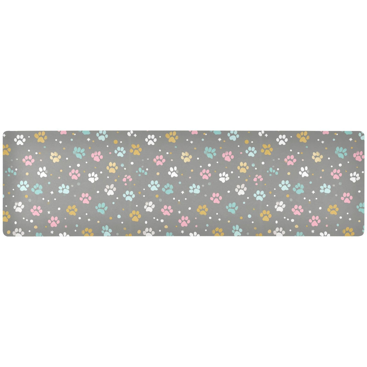 2 in 1 Heat Resistant Table Runner Trivet for Hot Pots and Pans 39 x 12 Inch Long Hot Pad Decorative Table Protector for Kitchen Countertop Tree of Life Floral Leaves