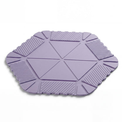 Magnetic Silicone Trivet Mat - Heat Resistant Hot Pad for Hot Dishes, Pots & Pans, Non-Slip Table & Countertop Protector (Lemon Yellow)