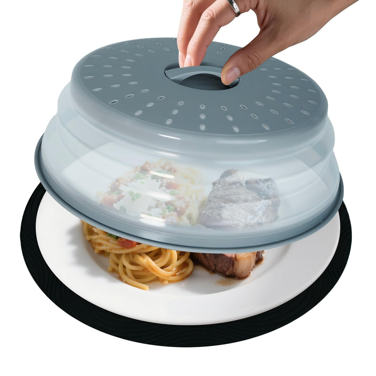 Microwave Splatter Cover & Silicone Mat, 10inch