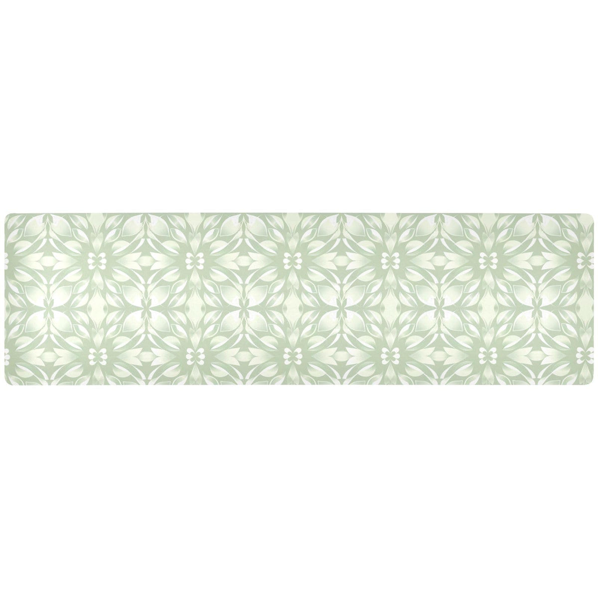 2 in 1 Table Runner Trivet for Hot Pots and Pans Heat Resistant Non Slip Waterproof 39 x 12 Inch Decorative Table Protector for Kitchen Countertop Marble Grey