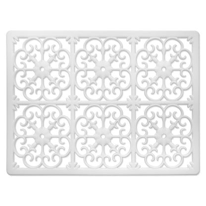 GASARÉ, Extra Large, Thick, Silicone Trivet for Hot Dishes, Pots, and Pans, Heat Resistant Mat for Countertop, Hot Pad for Kitchen, Easy to Clean, 16 x 12 x 3/8 Inches, Black