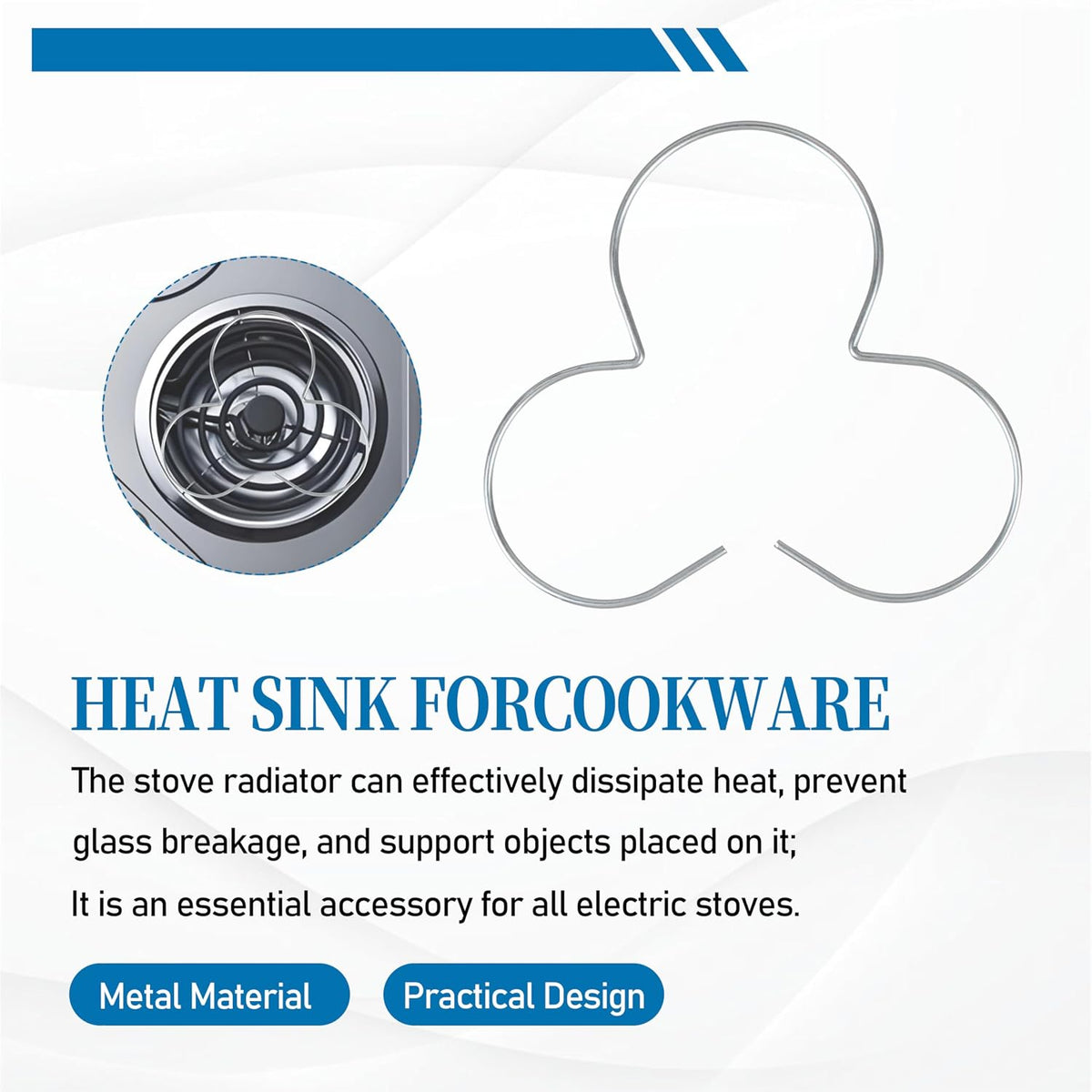 Heat Diffuser for Glass Cooktop & Electric Stove (3pcs)