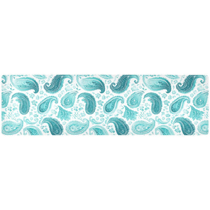2 in 1 Heat Resistant Table Runner Trivet for Hot Pots and Pans 39 x 12 Inch Long Hot Pad Decorative Table Protector for Kitchen Countertop Tree of Life Floral Leaves