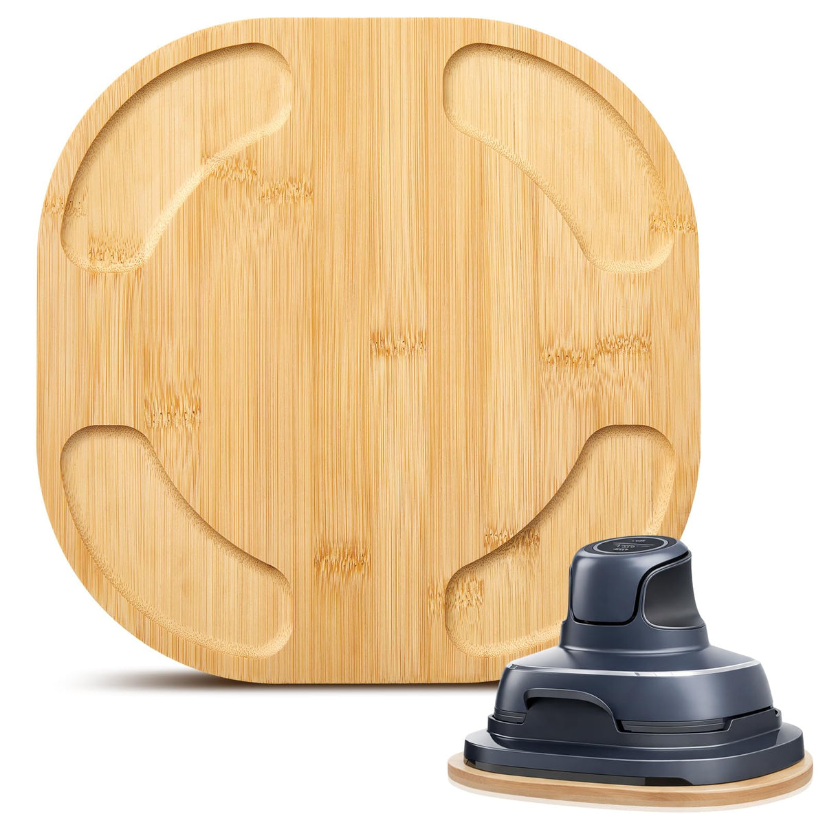 LemonRoad Acacia Trivet Compatible with Ninja Crispi Heat-Resistant Mat