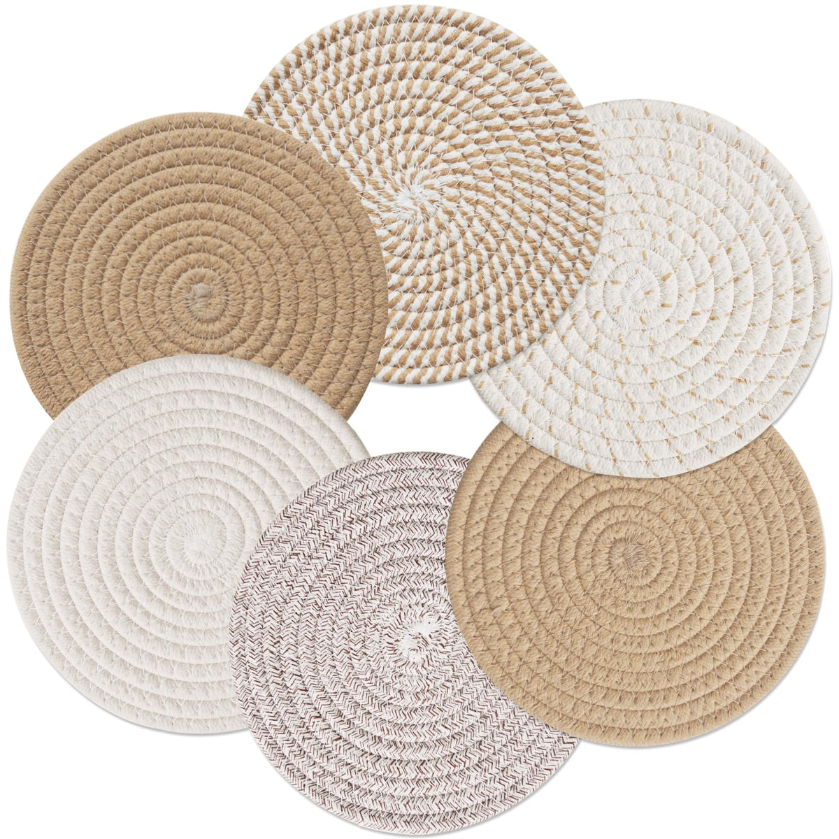 10 Inch Trivets for Hot Dishes, 4 Pcs