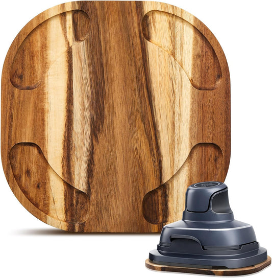 LemonRoad Acacia Trivet Compatible with Ninja Crispi Heat-Resistant Mat