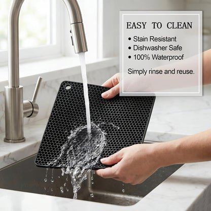4 Pack Silicone Trivets for Hot Dishes