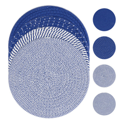 SHACOS 8 Inches Trivets for Hot Dishes, 4 Pieces