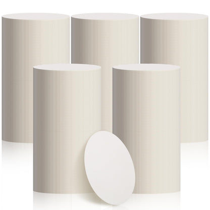 TaoBary 800 Pcs Round Cardboard Coasters Bulk, 4 Inch 1mm Thick,White