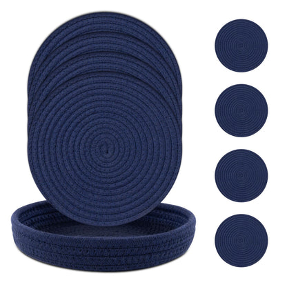 SHACOS 8 Inches Trivets for Hot Dishes, 4 Pieces