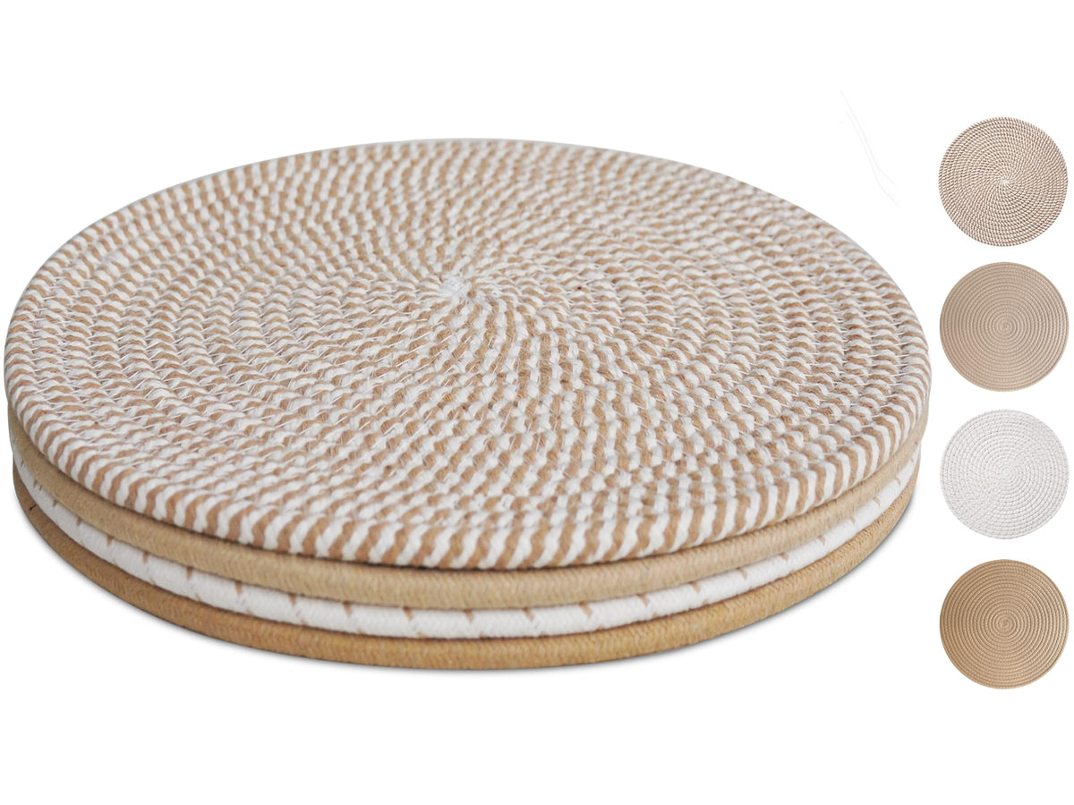10 Inch Trivets for Hot Dishes, 4 Pcs