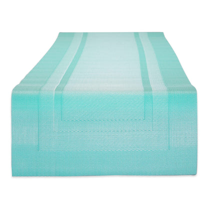 DII Vinyl Tabletop Collection, Placemat Set, 13x17.25, Nautical Blue, 6 Piece