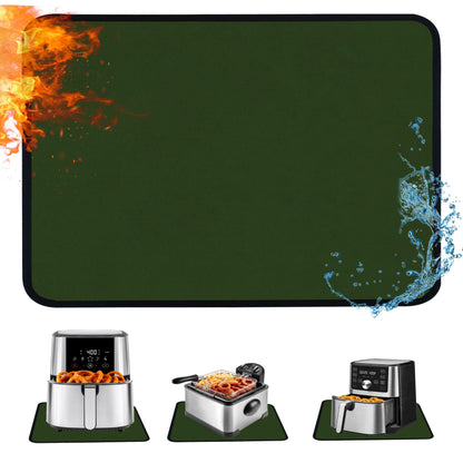 TOHONFOO Heat Resistant Mats for Countertop & Air Fryer, 18x15 in, Gray