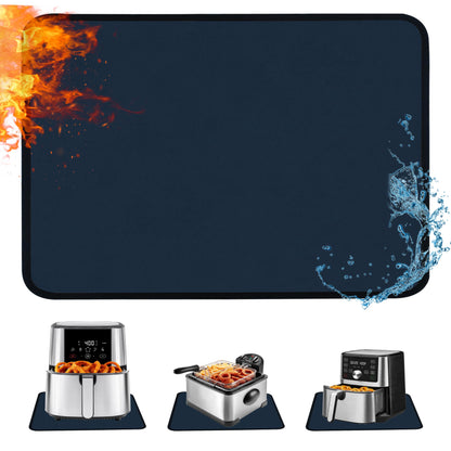 TOHONFOO Heat Resistant Mats for Countertop & Air Fryer, 18x15 in, Gray