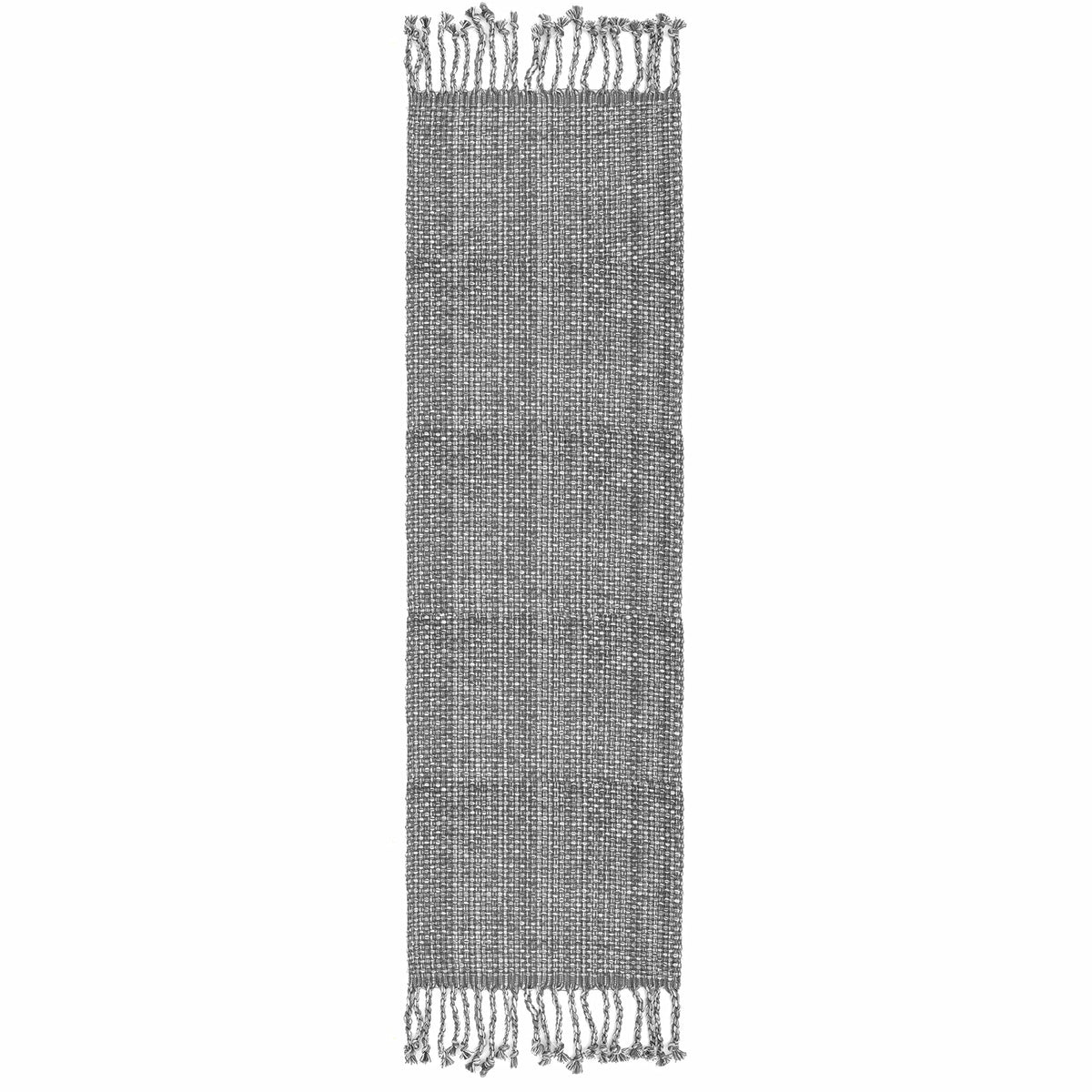 Sweet Home Collection 100% Cotton Placemats for Dining Room Rectangle Two Tone Woven Fabric 13" x 19" Soft Durable Table Mat Set, Set of 6, Dark Blue