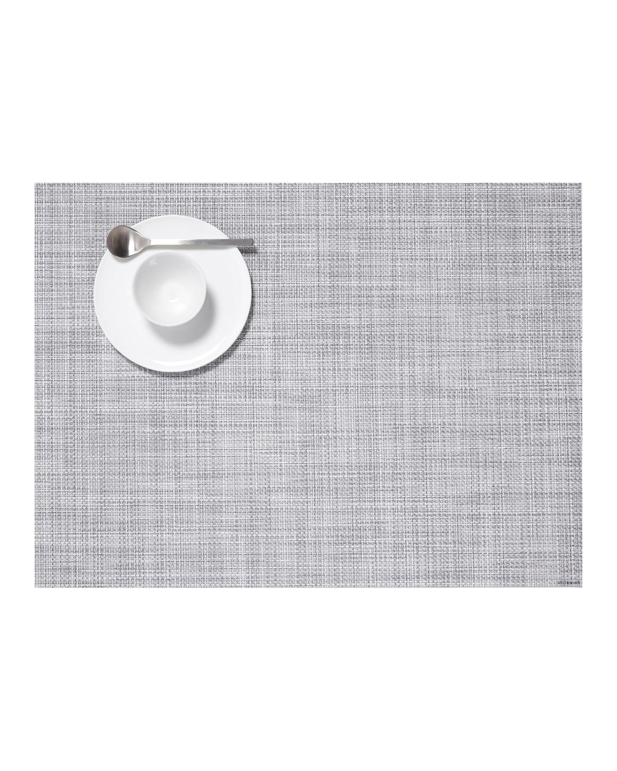 Chilewich Mini Basketweave Placemats, Round Woven Placemats Set of 4