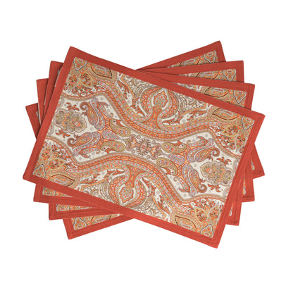 Maison d' Hermine Placemats Set of 4 Reusable 100% Cotton (13"x19")