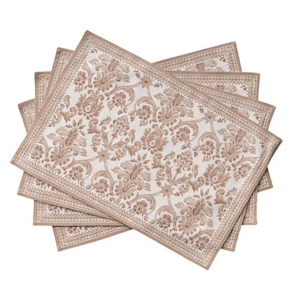 Maison d' Hermine Placemats Set of 4 Reusable 100% Cotton (13"x19")