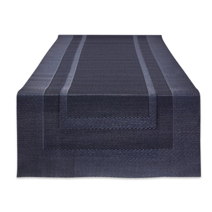 DII Vinyl Tabletop Collection, Placemat Set, 13x17.25, Nautical Blue, 6 Piece