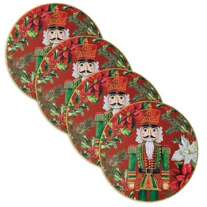 Benson Mills Cork Placemats Set of 4 (Bordeaux Wine, 12" x 16”)